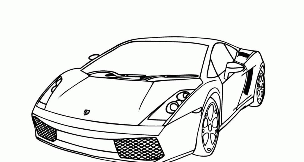  Lamborghini Coloring Pages | Coloring pages of CARS | #8