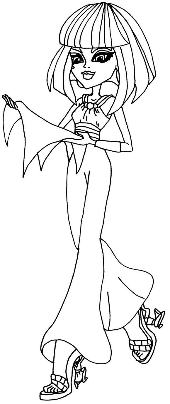  Monster High Coloring Pages | #11
