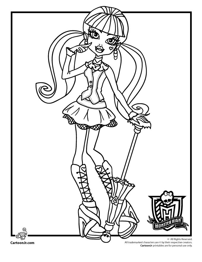 Monster High Coloring Pages | #31
