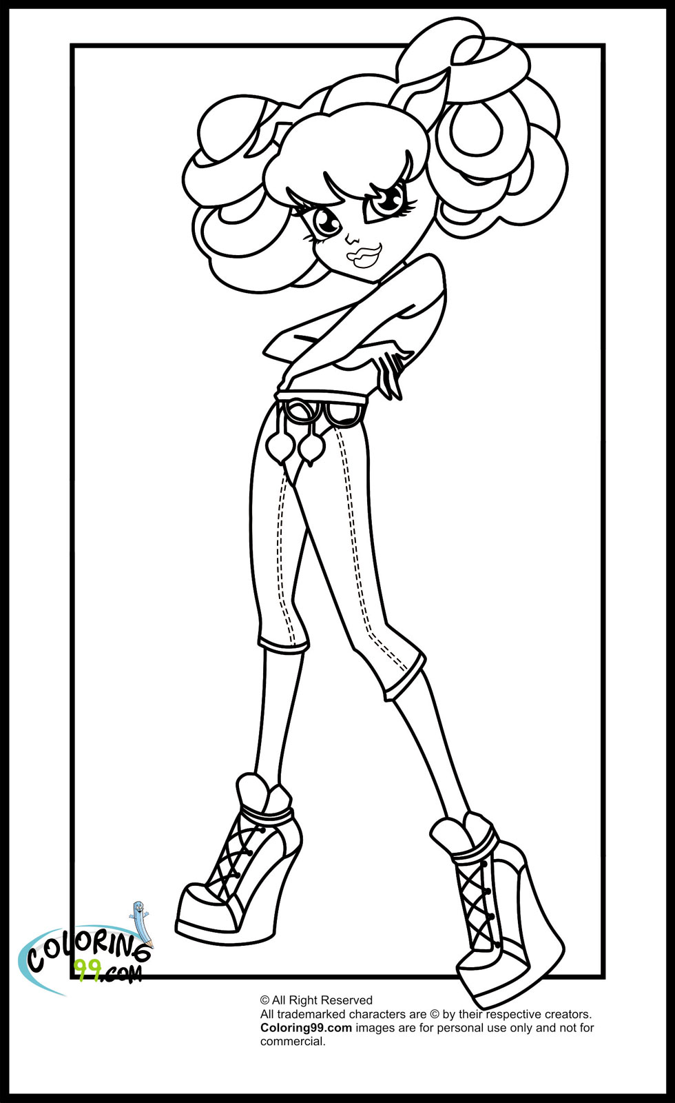  Monster High Coloring Pages | #40