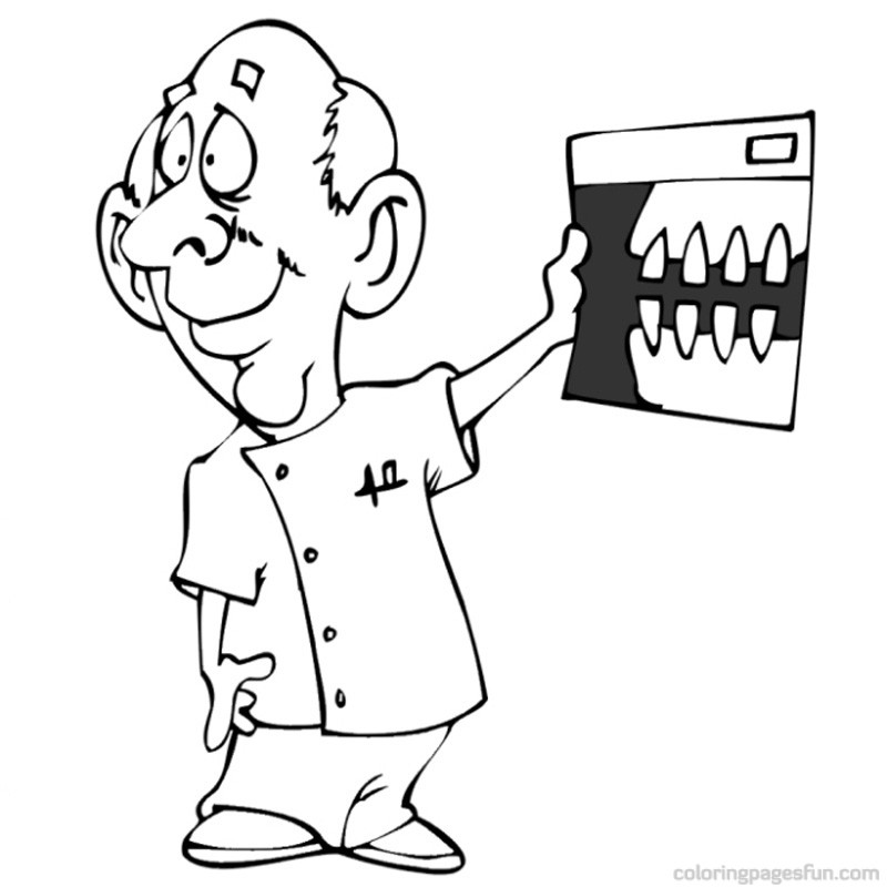  Dental Coloring Pages | #23