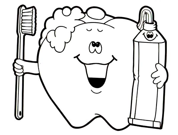  Dental Coloring Pages | #27