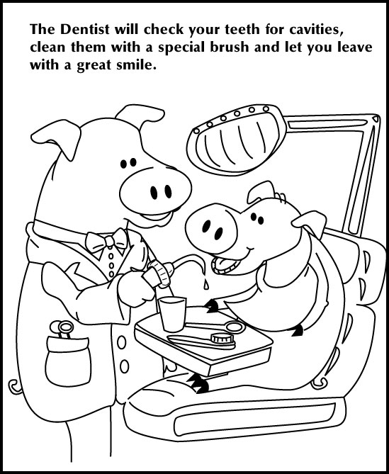  Dental Coloring Pages | #38