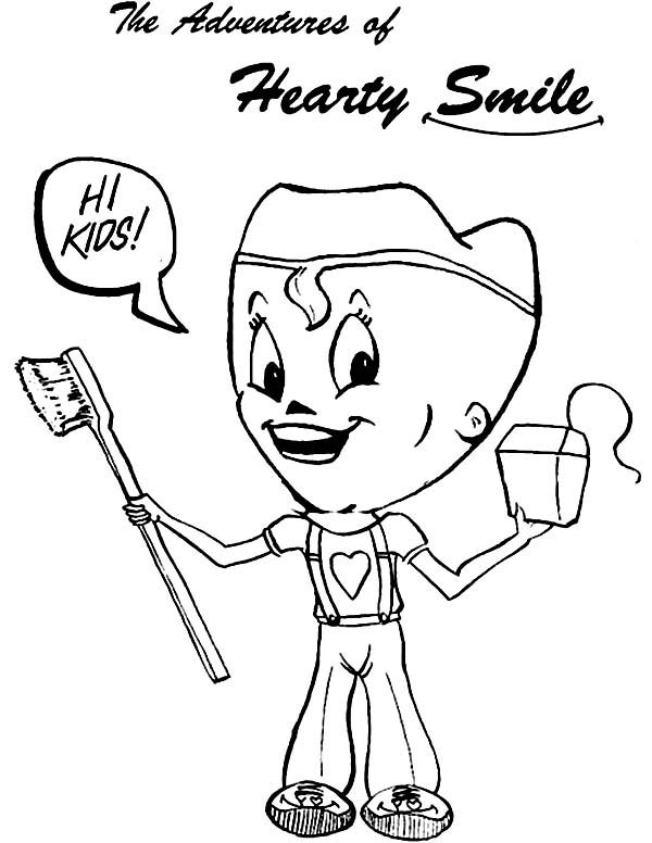  Dental Coloring Pages | #45