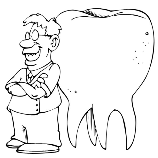 Dental Coloring Pages | #7