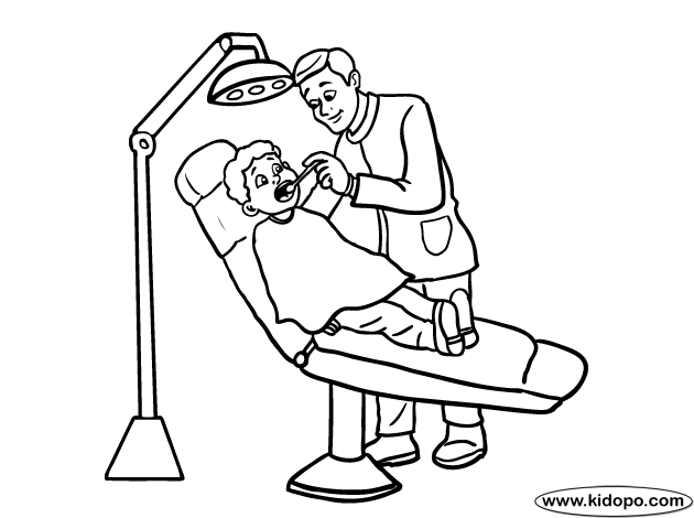 Dental Coloring Pages | #9