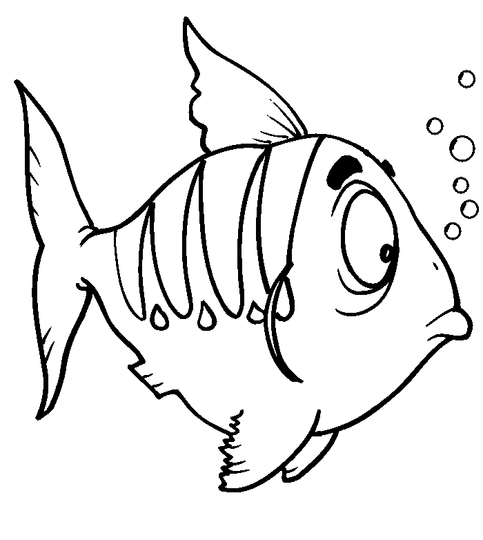 Fish Coloring Pages | print coloring pages | Kids printable coloring pages | #1