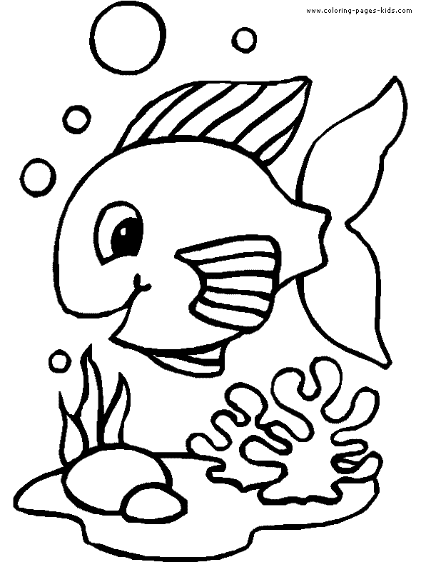 Fish Coloring Pages | print coloring pages | Kids printable coloring pages | #11