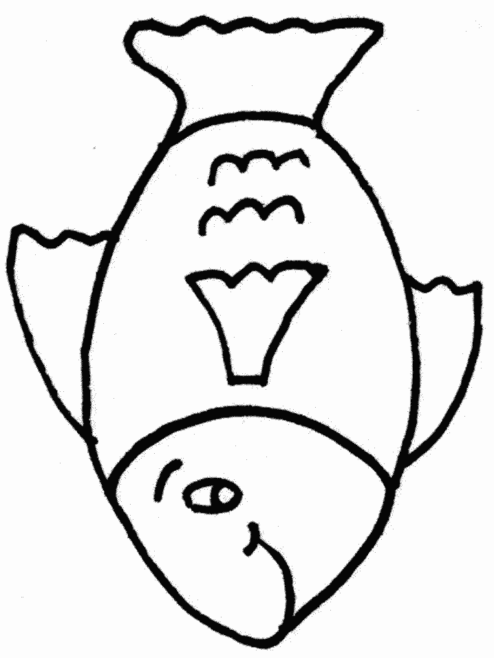 Fish Coloring Pages | print coloring pages | Kids printable coloring pages | #18