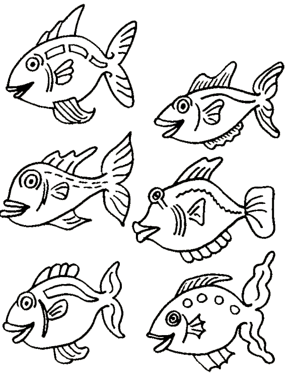 Fish Coloring Pages | print coloring pages | Kids printable coloring pages | #21