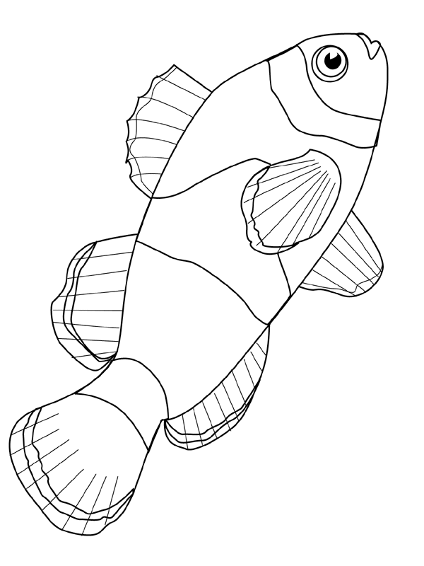 Fish Coloring Pages | print coloring pages | Kids printable coloring pages | #9