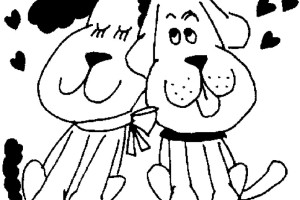 2 dogs Cool Coloring Pages | Coloring pages for kids | coloring pages for boys |