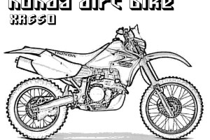 Dirt Bike Coloring Pages | Coloring pages for Boys | #10