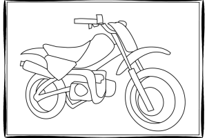 Dirt Bike Coloring Pages | Coloring pages for Boys | #13