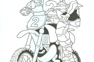 Dirt Bike Coloring Pages | Coloring pages for Boys | #19