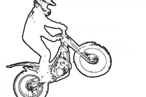 Dirt Bike Coloring Pages | Coloring pages for Boys | #24