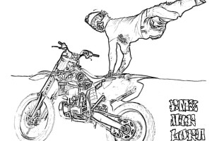 Dirt Bike Coloring Pages | Coloring pages for Boys | #31