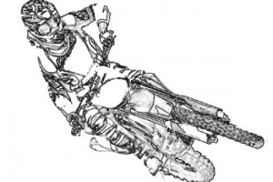 Dirt Bike Coloring Pages | Coloring pages for Boys | #36