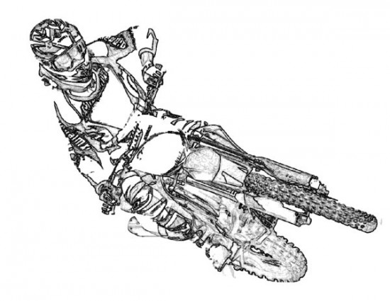  Dirt Bike Coloring Pages | Coloring pages for Boys | #36