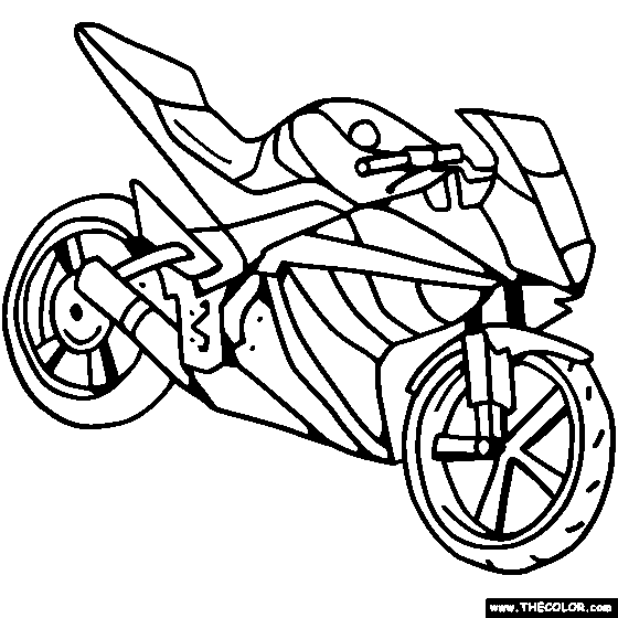 Dirt Bike Coloring Pages | Coloring pages for Boys | #37
