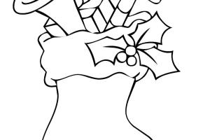 Foot Coloring Pages Christmas | Coloring pages for Christmas | Christmas trees coloring pages