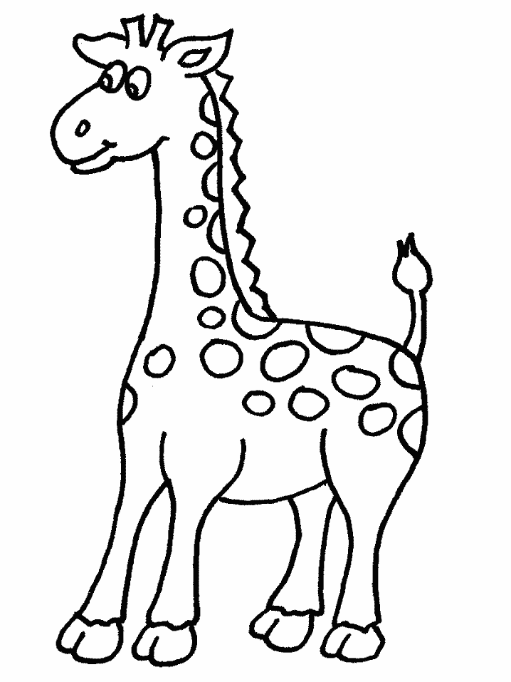 Giraffe Cool Coloring Pages | Coloring pages for kids | coloring pages for boys |