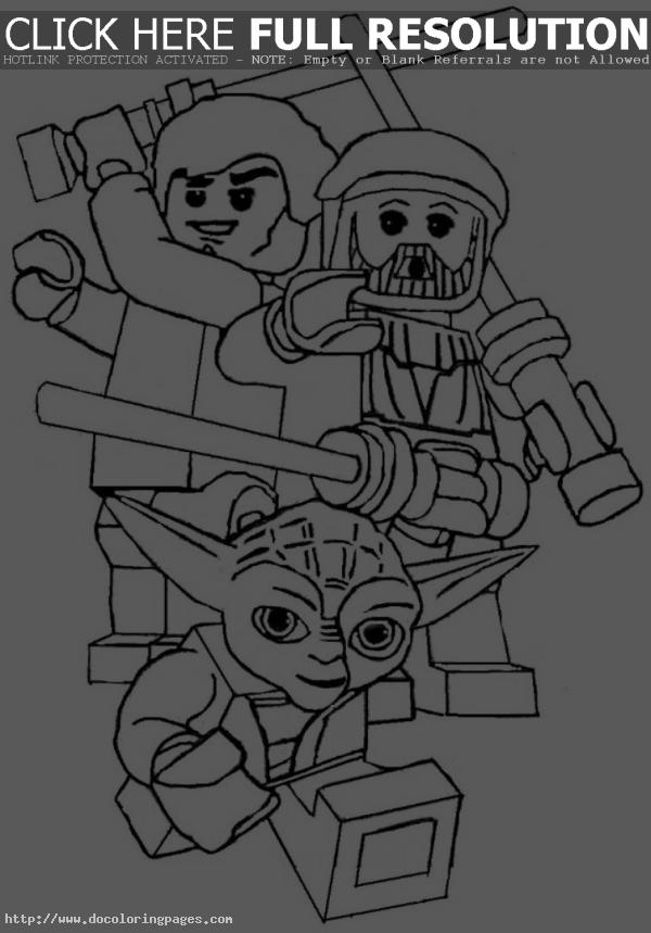  Lego Star Wars coloring pages | coloring pages for boys | #14