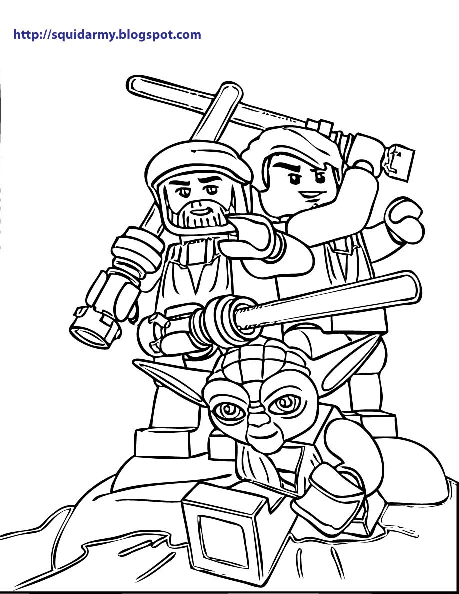  Lego Star Wars coloring pages | coloring pages for boys | #19