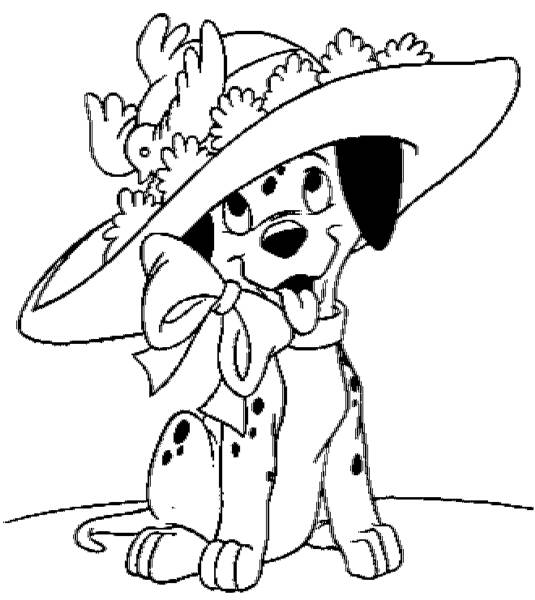  Little dalmatian dog Cool Coloring Pages | Coloring pages for kids | coloring pages for boys |