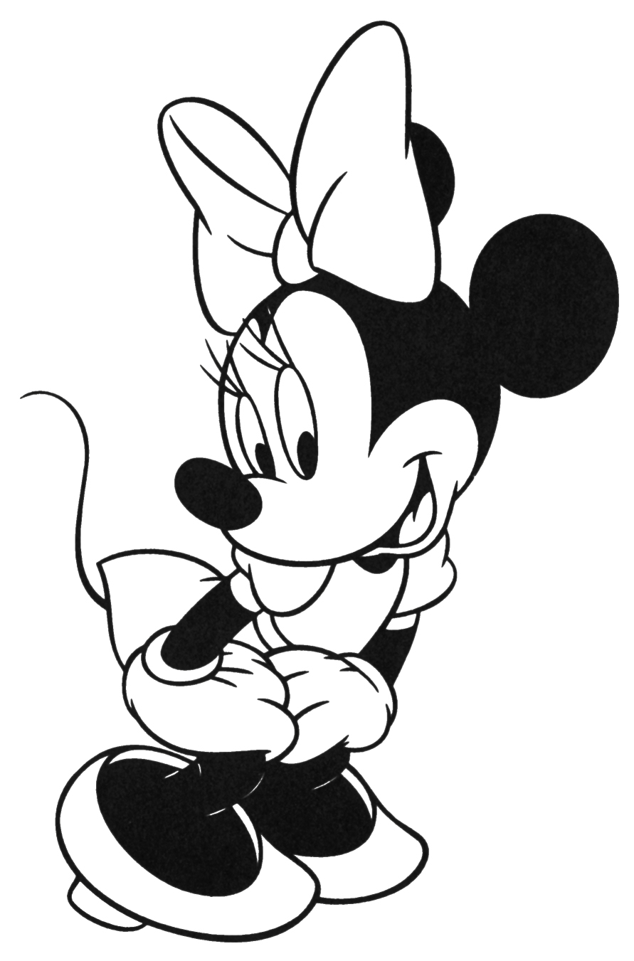  Minnie Mouse Coloring pages | Disney coloring pages | #1