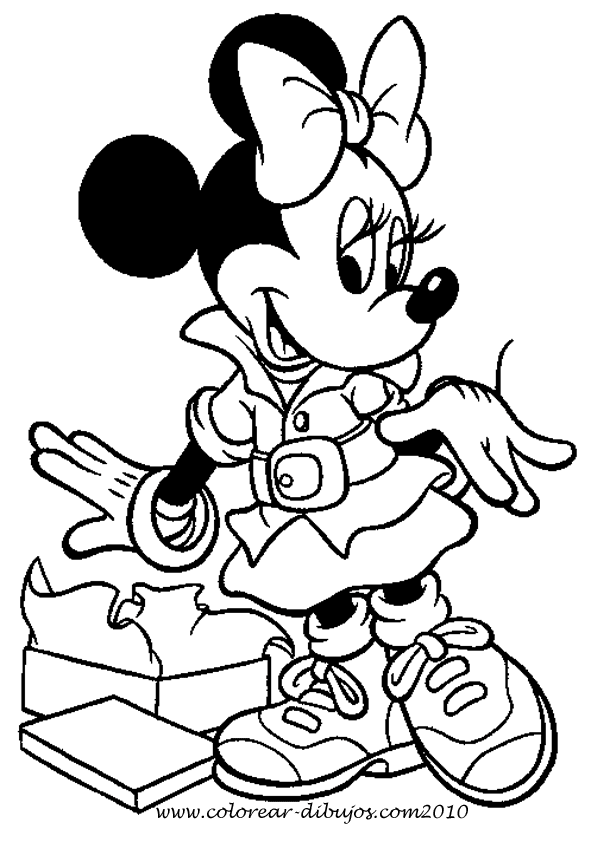 Minnie Mouse Coloring pages | Disney coloring pages | #10
