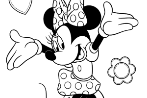 Minnie Mouse Coloring pages | Disney coloring pages | #12