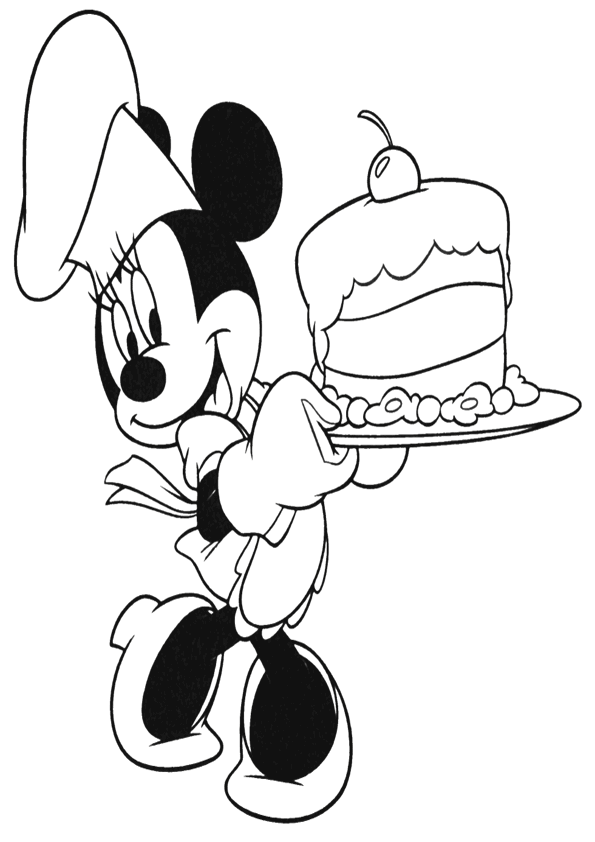 Minnie Mouse Coloring pages | Disney coloring pages | #13