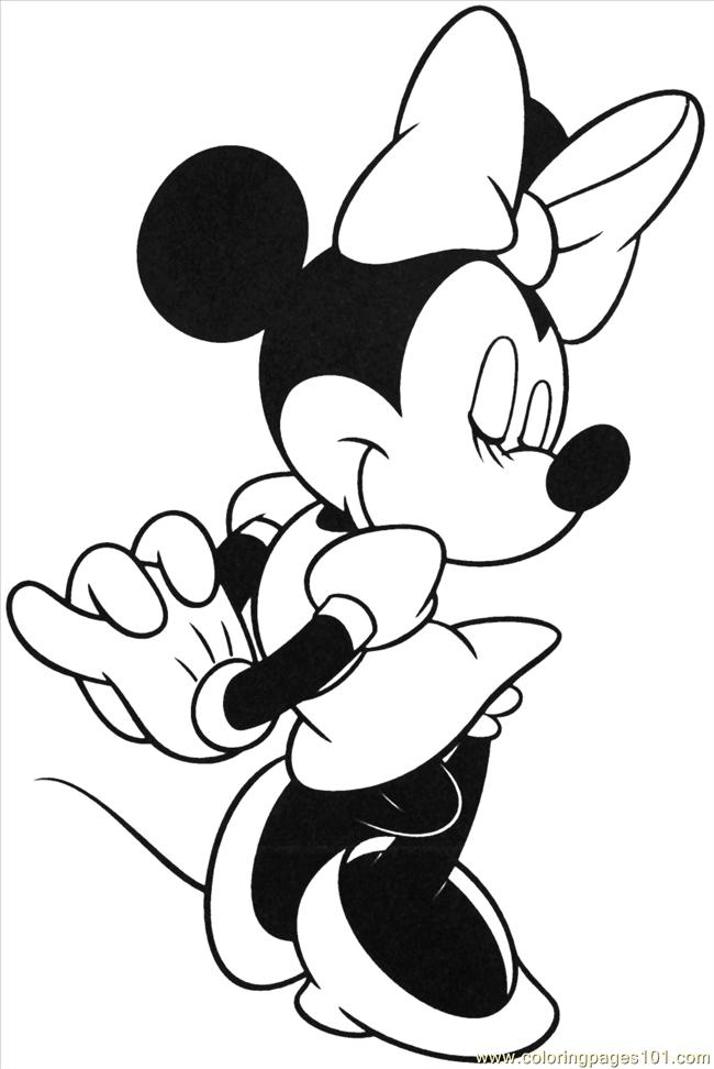  Minnie Mouse Coloring pages | Disney coloring pages | #14