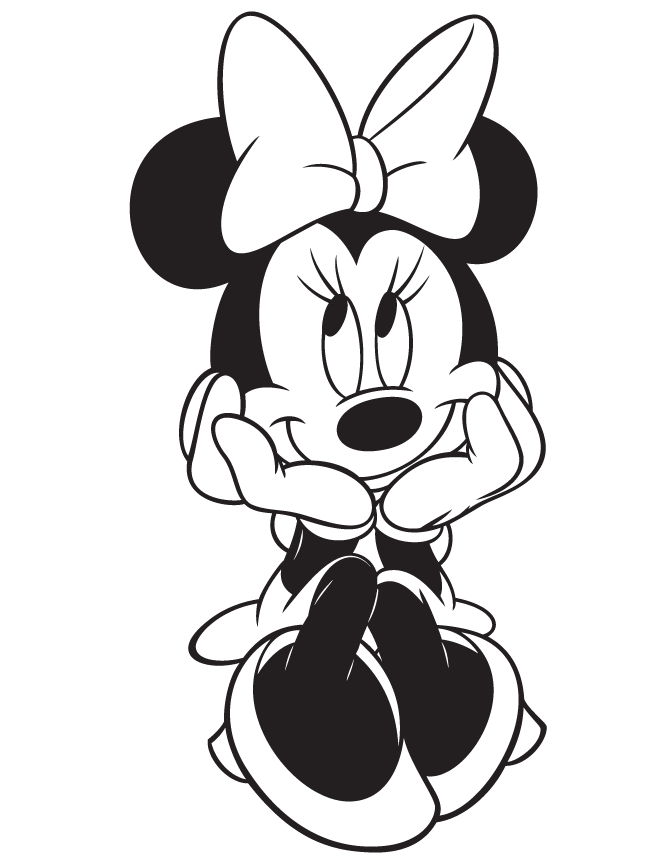 Minnie Mouse Coloring pages | Disney coloring pages | #15