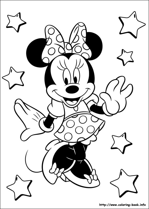  Minnie Mouse Coloring pages | Disney coloring pages | #16