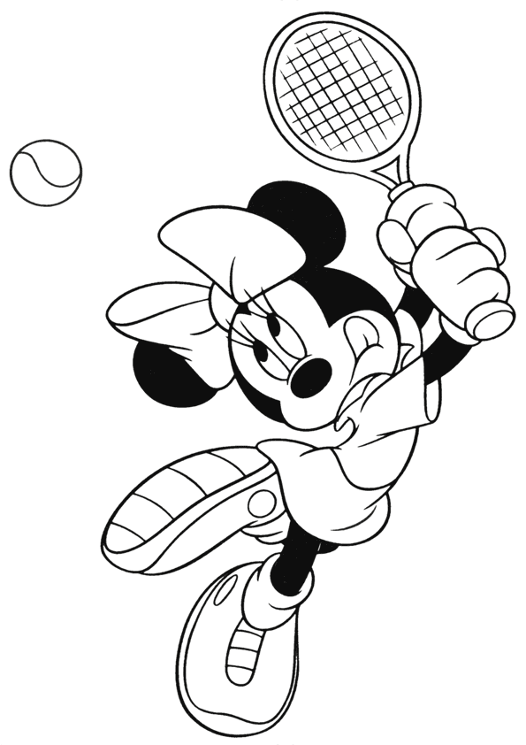 Minnie Mouse Coloring pages | Disney coloring pages | #17