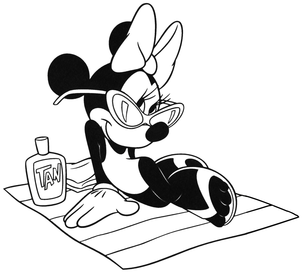  Minnie Mouse Coloring pages | Disney coloring pages | #18