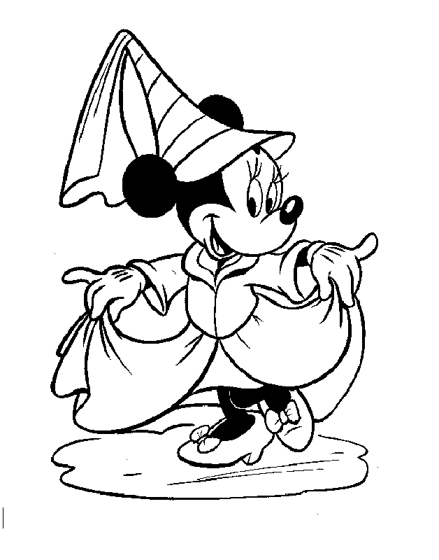 Minnie Mouse Coloring pages | Disney coloring pages | #19