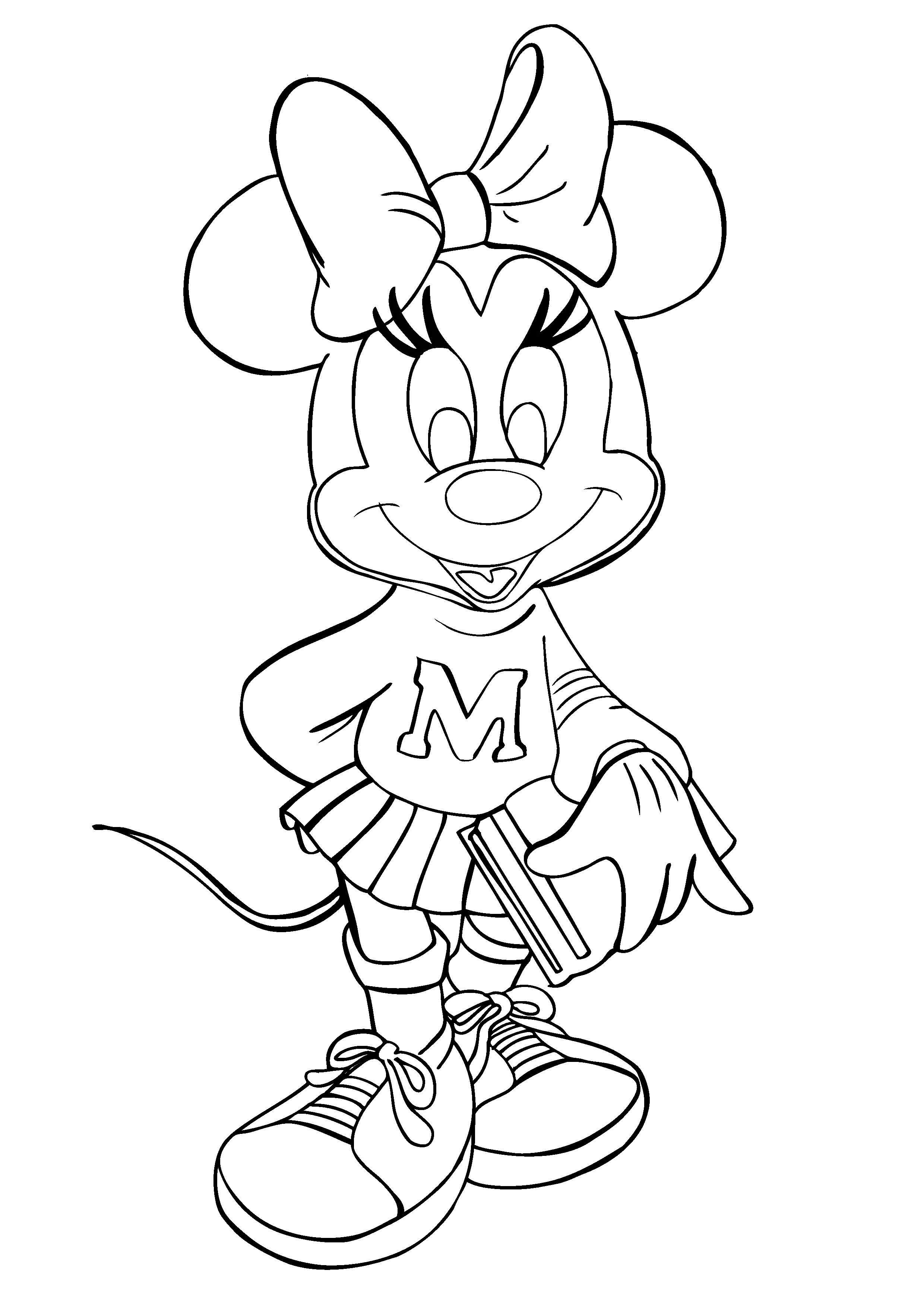  Minnie Mouse Coloring pages | Disney coloring pages | #20