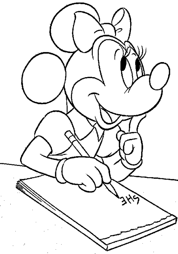  Minnie Mouse Coloring pages | Disney coloring pages | #31