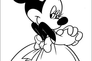 Minnie Mouse Coloring pages | Disney coloring pages | #32