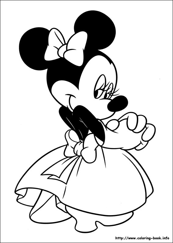  Minnie Mouse Coloring pages | Disney coloring pages | #32