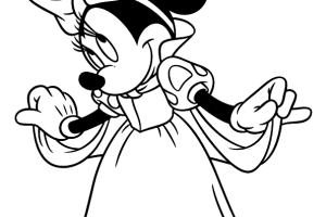 Minnie Mouse Coloring pages | Disney coloring pages | #34