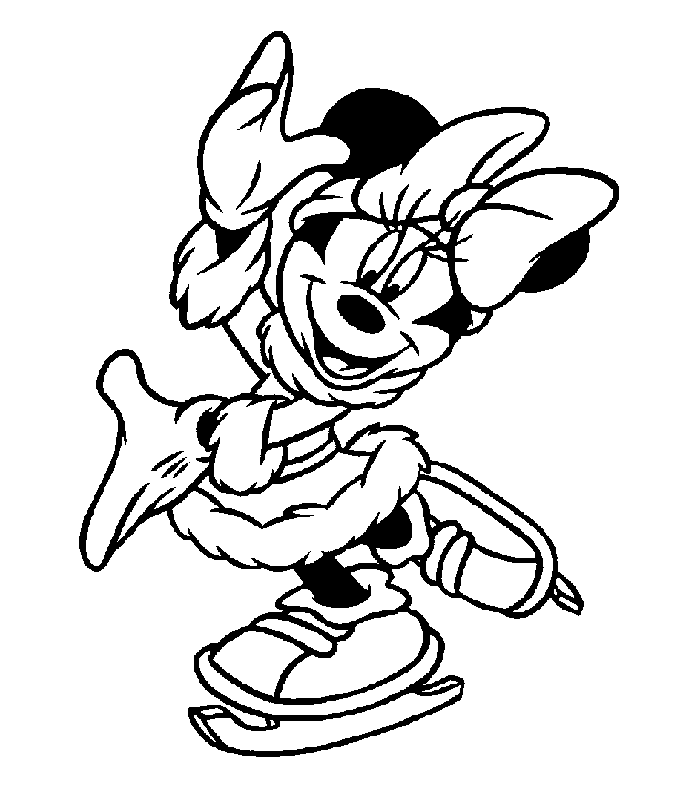 Minnie Mouse Coloring pages | Disney coloring pages | #36