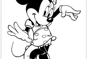 Minnie Mouse Coloring pages | Disney coloring pages | #37