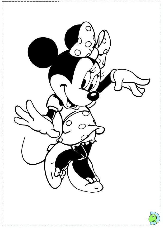  Minnie Mouse Coloring pages | Disney coloring pages | #37