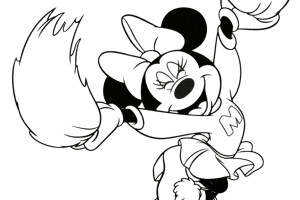 Minnie Mouse Coloring pages | Disney coloring pages | #4