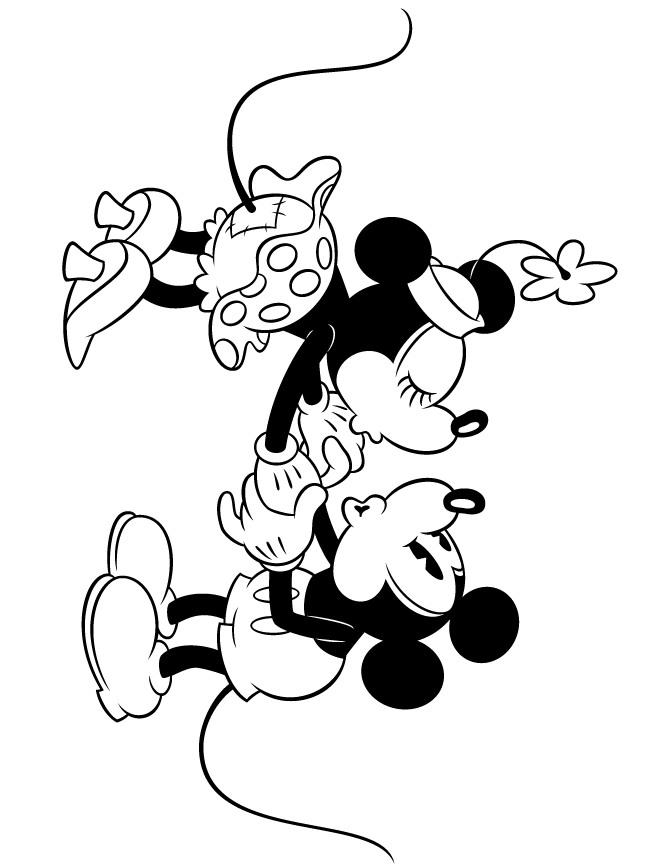 Minnie Mouse Coloring pages | Disney coloring pages | #40