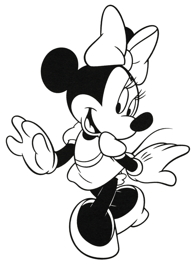  Minnie Mouse Coloring pages | Disney coloring pages | #7